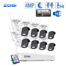 ZOSI 8CH 4MP WLAN