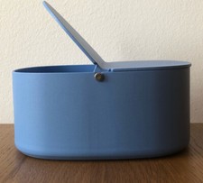 IKEA Ypperlig Box mit Deckel blau Metall 30346137 +wie neu+