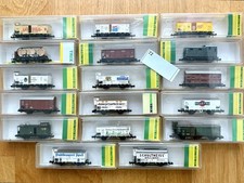 17er Set Minitrix Güterwagen