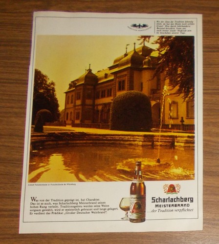 Seltene werbung scharlachberg - seltene,