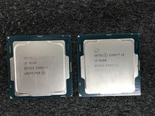(Lot of 2) Intel i3-8100