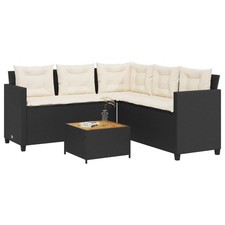 Gartensofa form mit - l-form,