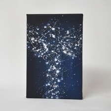 Schutzengel Bild "Sternenlicht" Engel Deko mit Sternen. Sternenhimmel Bilder 