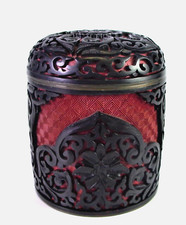 - tolle ältere CHINA LACKDOSE - innen emailliert