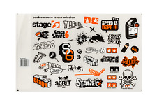 Aufkleberset Stage6 A4 orange