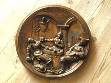 Metallrelief Wandrelief