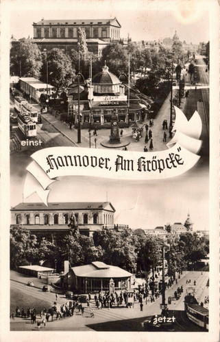 Hannover kröpcke einst - kröpcke,