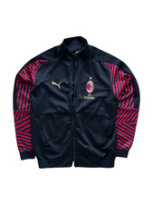 Puma AC Milan Vintage Trainigsjacke Ac Mailand Jacke Schwarz Rot (M)