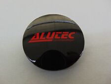 Original ALUTEC Nabenkappen N32 schwarz glanz rot für Alufelgen Nabendeckel N 32