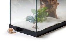 Aquarium Kiesblende 7cm Schwarz