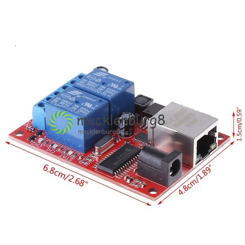 Lan ethernet way relay board - lan, 2