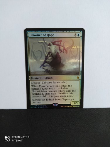 Foil drowner hope - of,