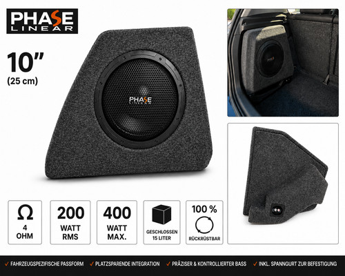 Phase linear subwoofer - phase,
