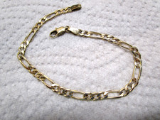 Armband 333 / 8 Karat - Figaro - 3,8 Gramm - 19 cm - sehr gepflegt