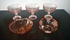 DDR Glas Eisbecher und