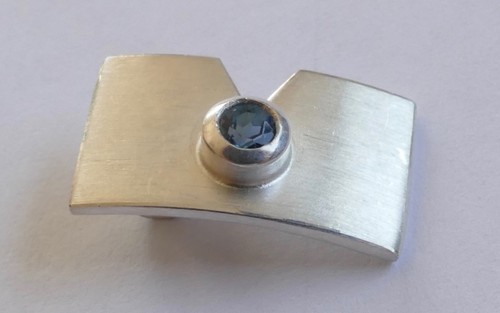 Anhänger blauer edelstein - anhänger,