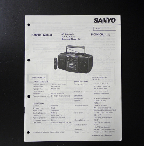 Original sanyo mch - original, cd