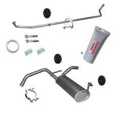 Auspuffanlage Auspuff+Montagesatz Citroen C1 12V Bj.05-08/09 50kW 68PS