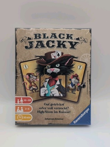 Black jacky ravensburger - black,