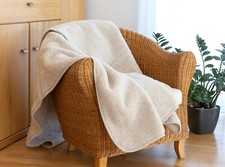 Wolldecke Almond 135x200cm