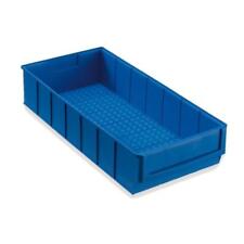 24 Stück Industrieboxen Lagerbox Lagerkasten Universalbox SET 400x183x81 mm blau