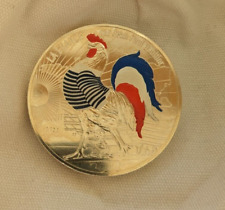 Frankreich 50 Euro "Jean Paul Gaultier-Gallischer Hahn" coloriert 2017 Silber