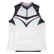 DEFLECT Damen Radtrikot Weiß