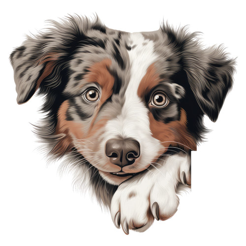 Australian shepherd auto - shepherd,
