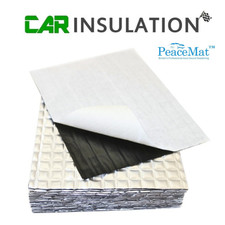 Auto Sound Dämpfungsmatte Silber Kleberolle Van Camper 10 LG Blatt PeaceMAT XS