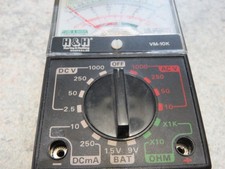 Analoger Multimeter Analoges Messgerät Ohm Elektrischer Volt Stromkreis Tester