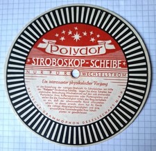 Stroboskop-Scheibe -  Polydor für Plattenspieler