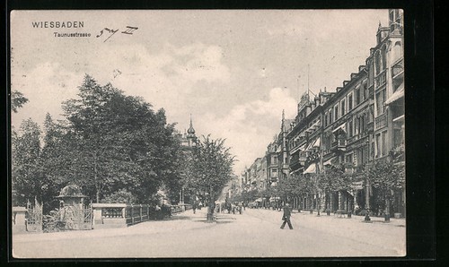 Wiesbaden ansichtskarte - wiesbaden,,