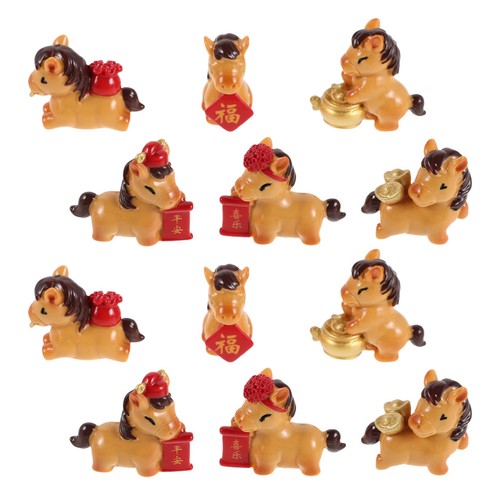 Pcs pony ornamente - 12, pony-ornamente