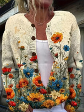 Damen Strickjacke mit