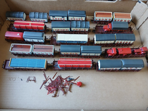 Roco 44016 und 44017 zirkus - und,