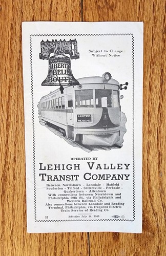 1950 lehigh valley transit - 1950,