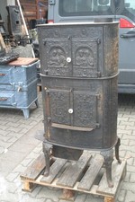 Gussofen Kanonenofen Art Deco Antiker Ofen Wasseralfingen Loft  Armin Schiffer