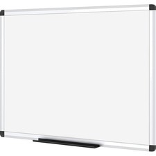 Magnetisches Whiteboard 90x60 cm mit Silbernem Aluminiumrahmen für Schule & Büro