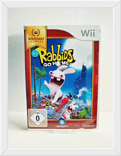 Rabbids home nintendo wii - rabbids, go