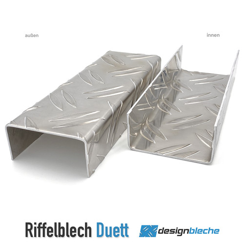 Alu profil blechwinkel - u-profil,