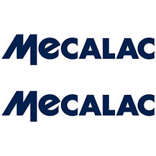 2 x MECALAC 48cm x 9,6cm