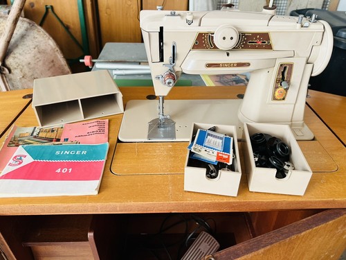 Nähmaschine singer 401g - singer, mit