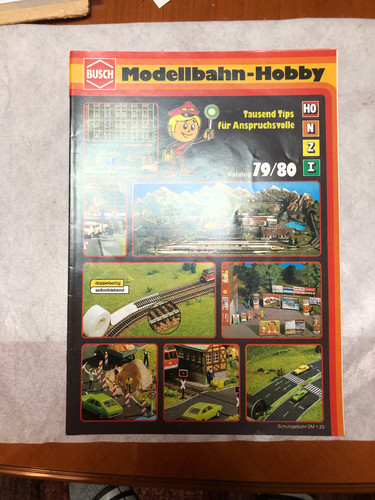 Busch katalog von 1979 - 1979/80, mit
