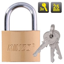KINZO Vorhängeschloss 25 mm