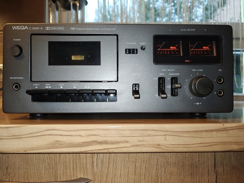 Wega vintage tapedeck - vintage,