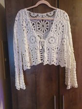 Damen Strick Bolero Jäckchen