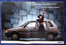 Fiat Uno SX, originale Werbung