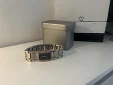 ESPRIT Damenuhr Silber Blaues Zifferblatt 