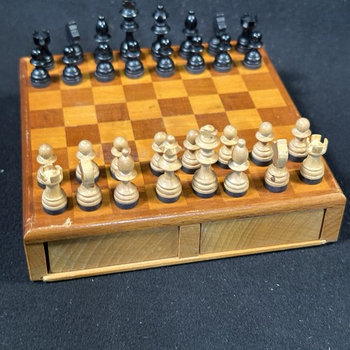 Schachspiel holz reiseschach - holz,