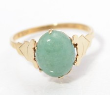 Vintage 9 kt Gold Ring mit